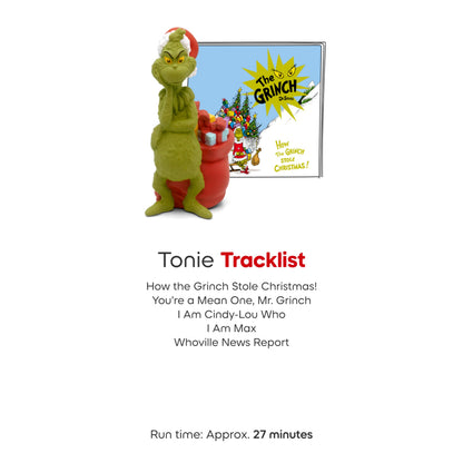Tonies The Grinch Audio Toy Figurine from How The Grinch Stole Christmas by Dr. Seuss 🍁 All In One Marketplace Canada