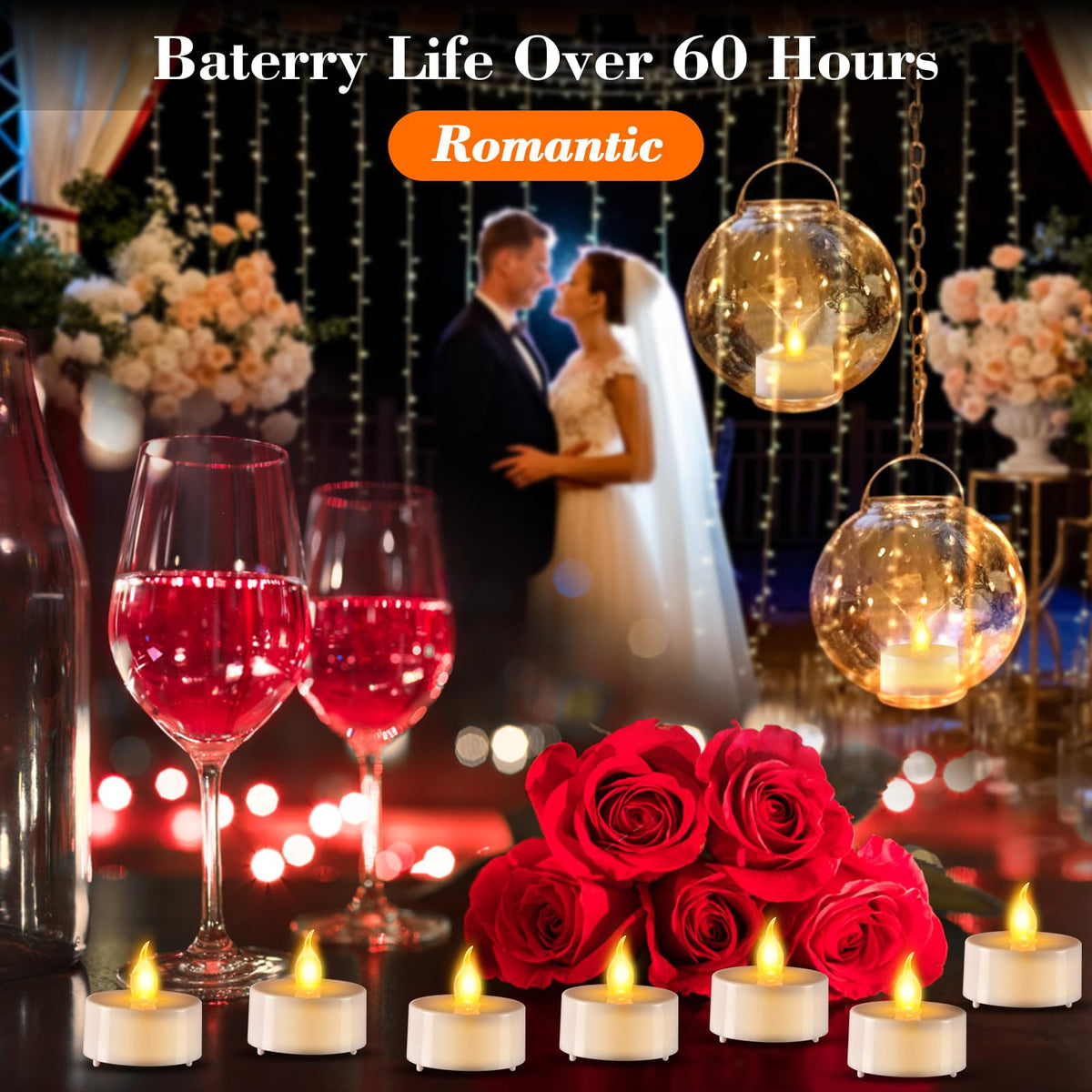 cimetech 12PCs Led Tea Lights with Timer, Electric Flickering Flameless Candles Battery Operated Led Candle Tealights with Remote Control for Christmas Decor & Diwali Decorations Items 🍁 All In One Marketplace Canada