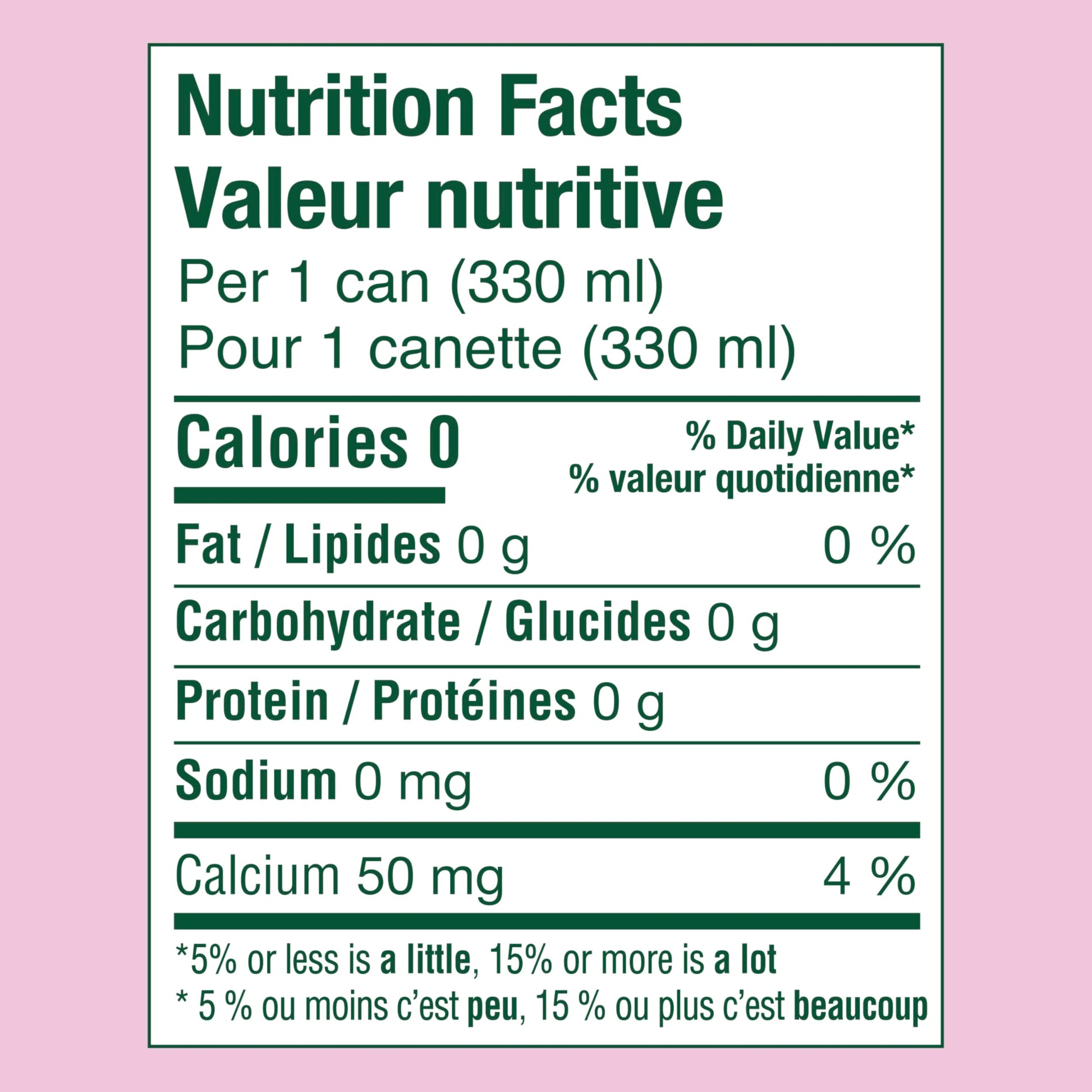 Maison Perrier Forever Raspberry with Rose Sparkling Water – 24 Pack, 330ml Cans