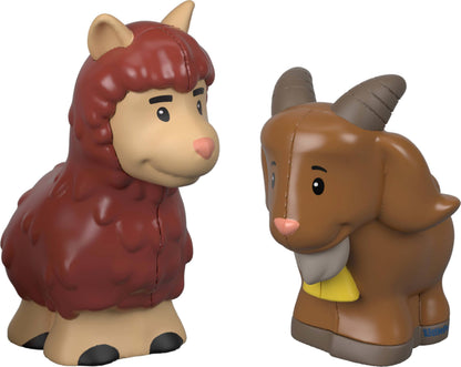 Fisher-Price Little People Toddler Toys Farm Animal Friends 8-Piece Figure Set for Pretend Play Ages 1+ Years