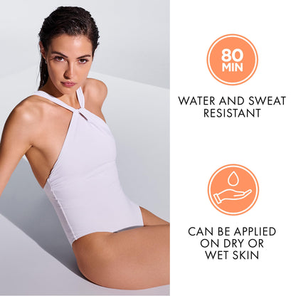 Vichy Water Resistant Sport Sunscreen, Ideal Soleil Sport SPF 60 Ultra Light Sunscreen Lotion for Face and Body, with Broad Spectrum SPF 60 and Mexoryl, 200mL VICHY