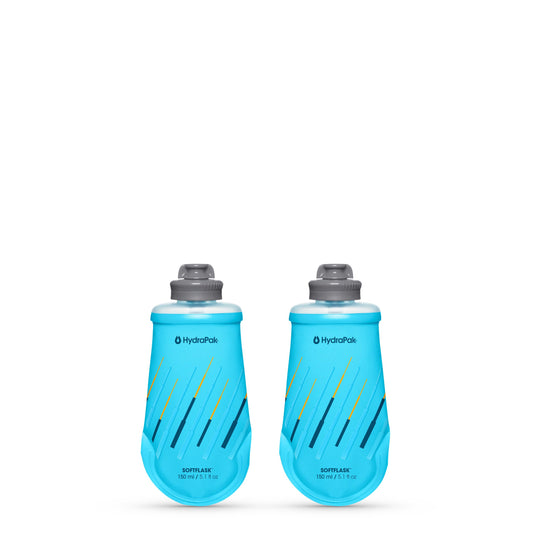HydraPak SoftFlask Collapsible Nutrition Flask 2-Pack (150ml, Malibu) 🍁 All In One Marketplace Canada HydraPak