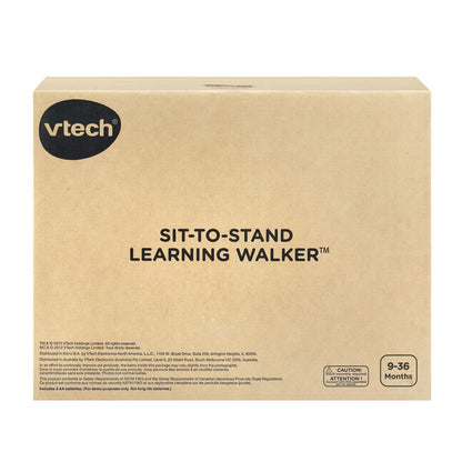 VTech Sit-to-Stand Learning Walker (Frustration Free Packaging - English Version), Purple VTech