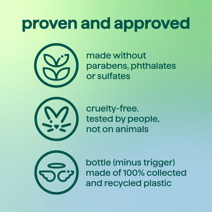 Method Daily Shower Cleaner Spray, Plant-Based & Biodegradable Formula, Spray and Walk Away - No Scrubbing Necessary, Eucalyptus Mint Scent, 828 ml Spray Bottles, 8 Pack, Packaging May Vary