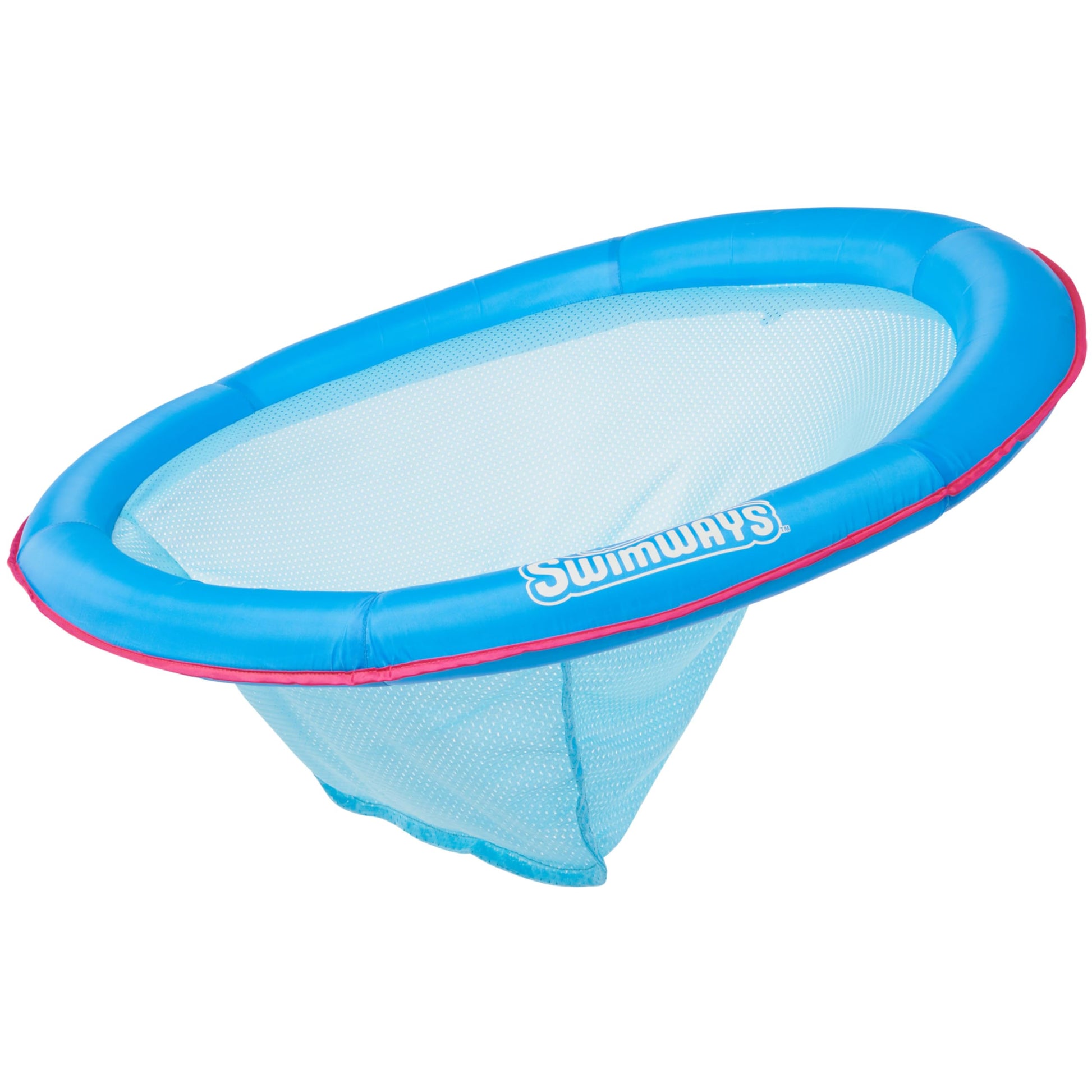 SwimWays Spring Float Premium Papasan Pool Lounger, Inflatable Pool Floats Adult with Fast Inflation for Ages 15 & Up SwimWays