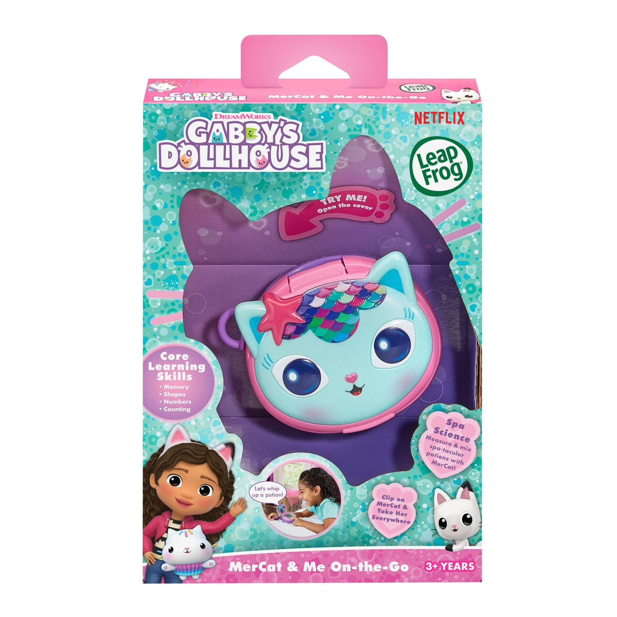 LeapFrog Gabby's Dollhouse Mercat & Me On-The-Go (English Version)