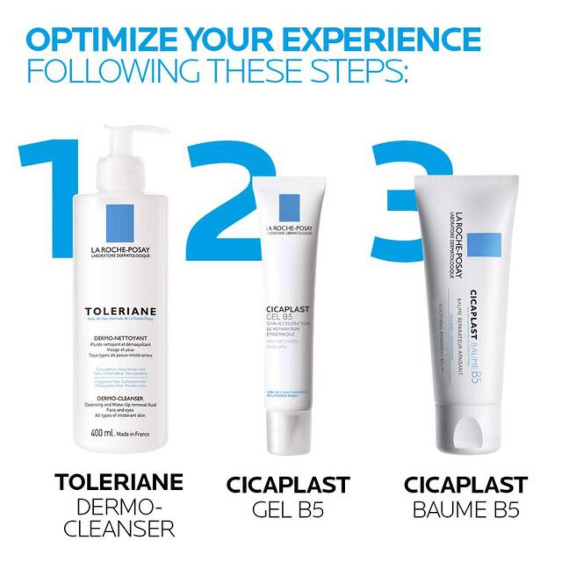 La Roche-Posay Face and Body Post Procedure Scar Gel, Cicaplast Gel B5 Hyaluronic Acid Skin Recovery Accelerator with Vitamin B5 & Shea Butter. Soothing and Repairing, Fragrance Free, 40mL - Available at All In One Marketplace Canada