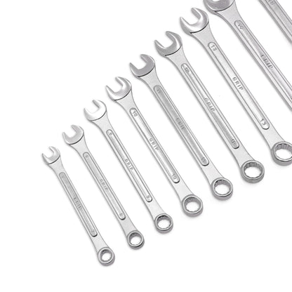 Grip 24 pc All-Purpose Master Combination Wrench Set MM/SAE - Metric 7mm to 22mm - SAE 1/4” to 1" - Roll-up Pouch - General Household, Garage, Auto Repairs, Cars, Trucks, Boat - Available at All In One Marketplace Canada