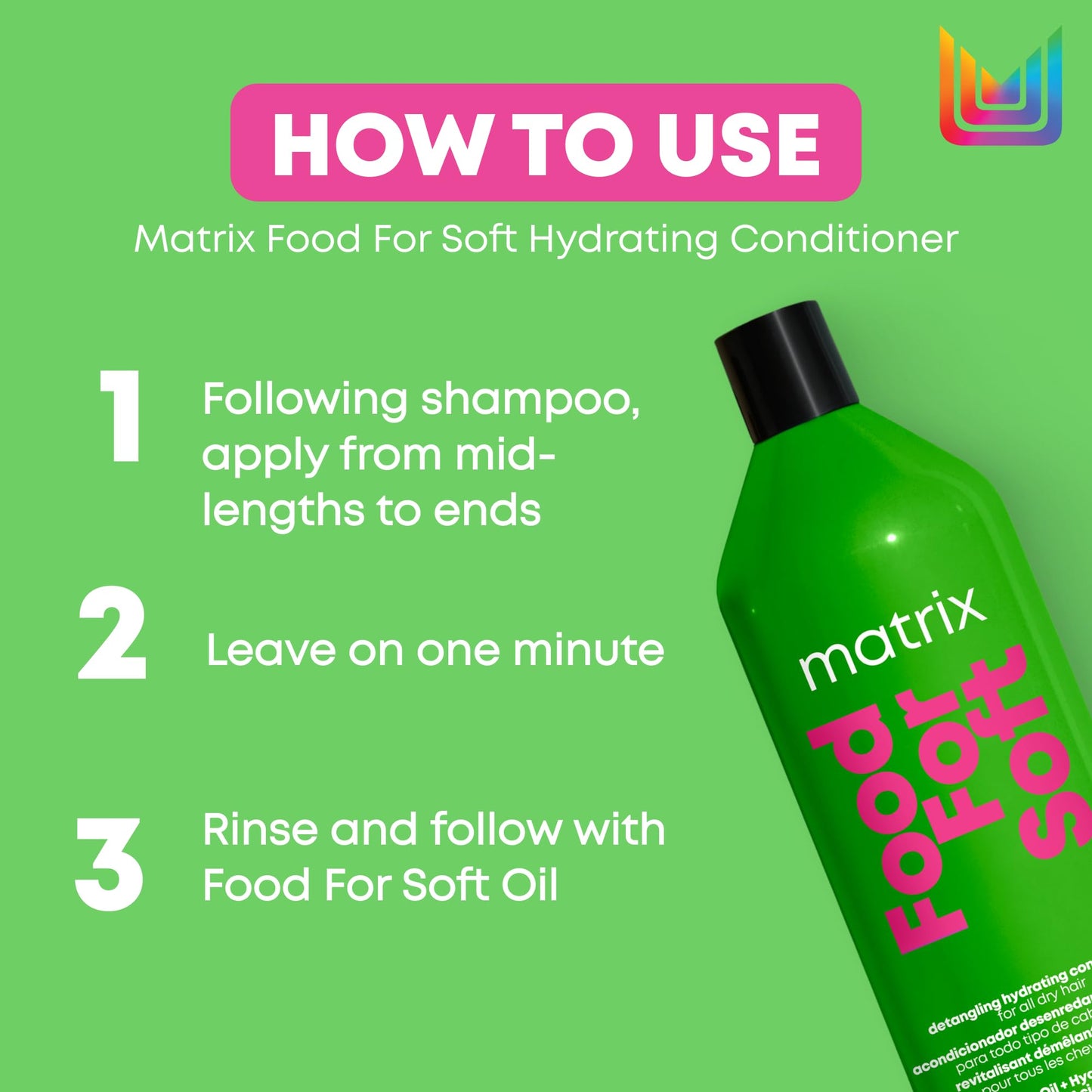 Matrix Food For Soft Hydrating Conditioner for Dry, Brittle Hair Matrix
