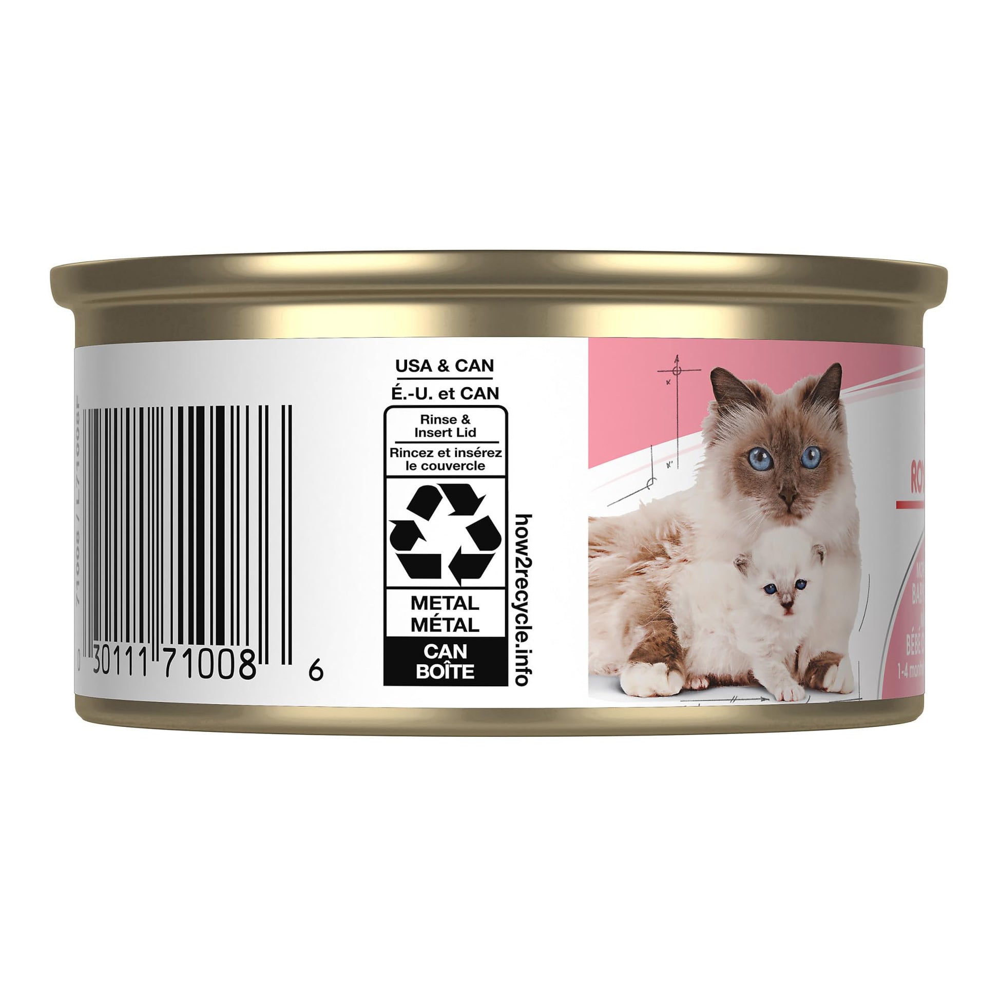 Royal Canin Feline Health Nutrition Mother & Babycat Ultra Soft Mousse in Sauce Canned Cat Food, 3 oz can (24-Count) ROYAL CANIN