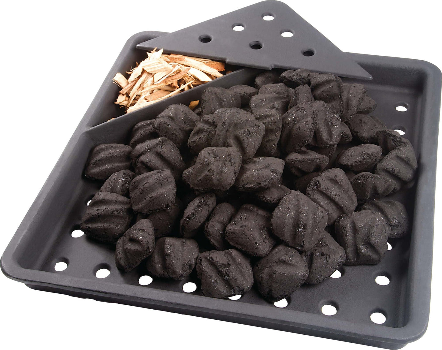 Napoleon Cast Iron Charcoal & Smoker Tray BBQ Accessory – 67732 – Fits most Napoleon BBQs, Cook With Charcoal On A Gas Barbecue, Smoke On A Gas Barbecue Napoleon