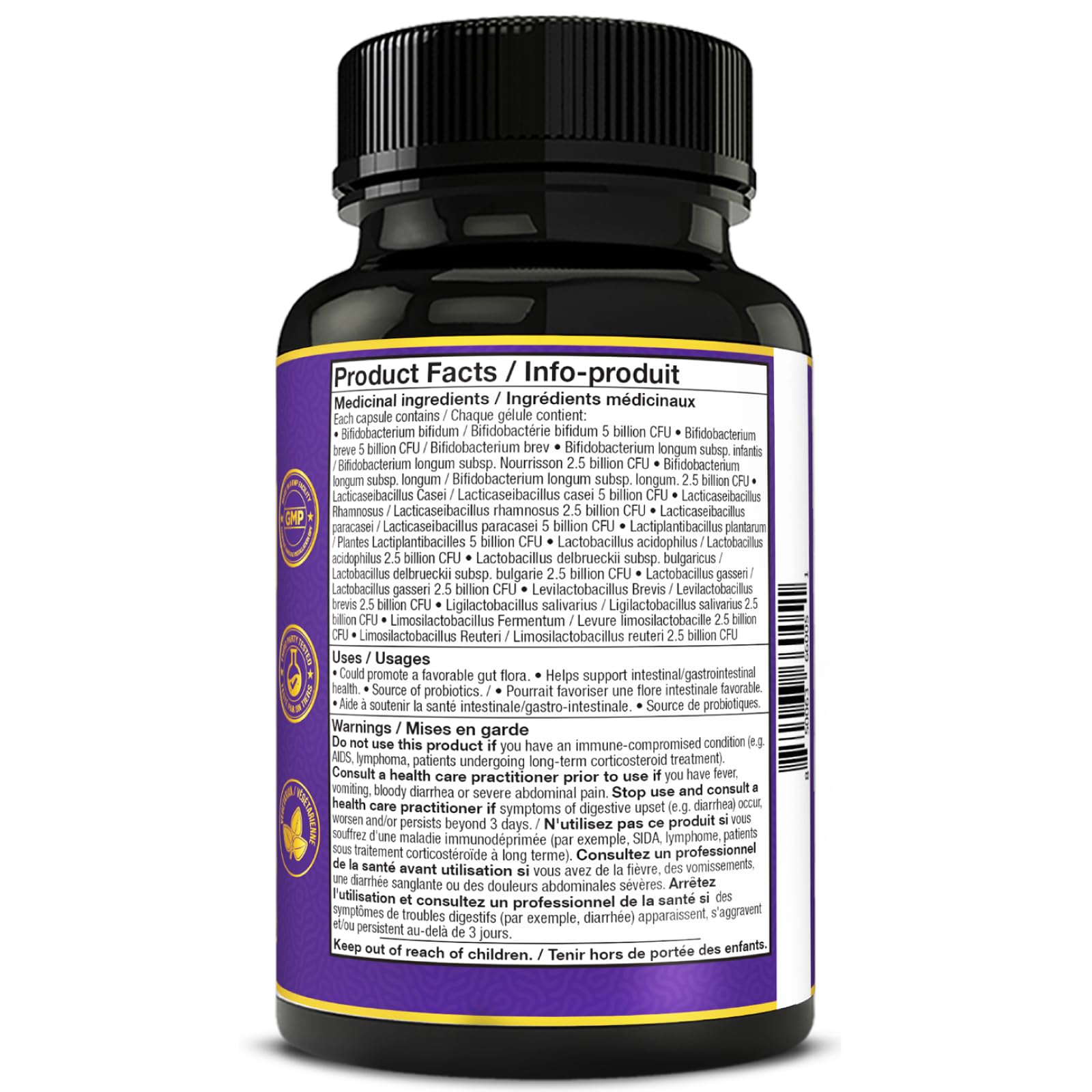 Probiotics for Women - 50 Billion CFUs Per Delayed Release Capsule. 15 Diverse Strains, including strains Limosilactobacillus Reuteri (lactobacillus reuteri) & lactobacillus gasseri. Support Gut Health, Bloating Relief & Digestion - 2 Month Supply. Nutrav - Available at All In One Marketplace Canada
