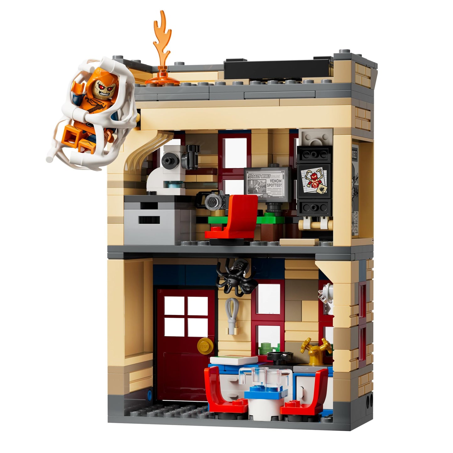 LEGO Marvel Peter Parker’s Apartment - Super Hero Building Toy with 4 Minifigures - Spider-Man and Hobgoblin Battle - Collectible Gift for Kids, Boys and Girls, Ages 8+ - 76317 🍁 All In One Marketplace Canada