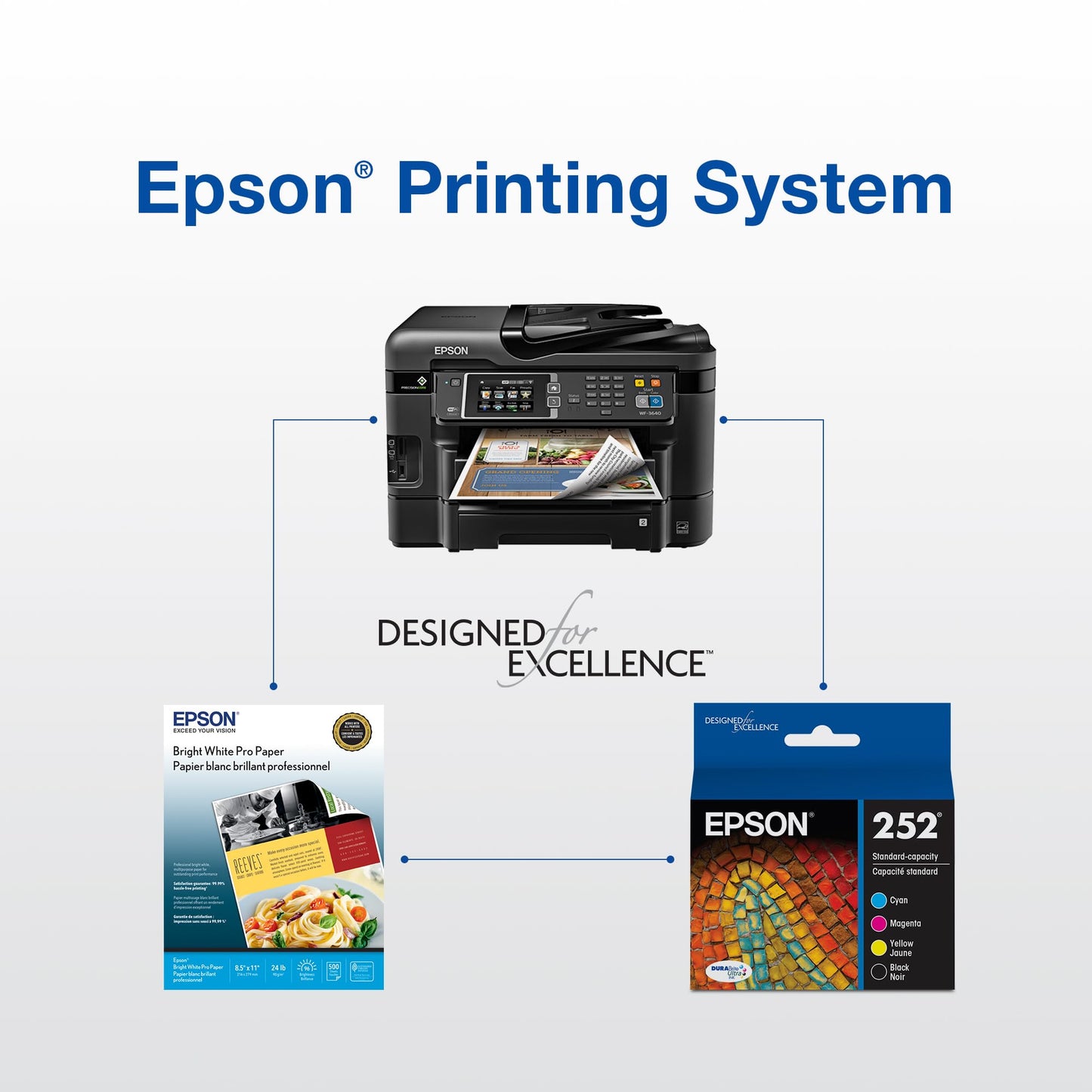 Epson 252XL Genuine High Capacity Black Ink Cartridge T252XL120 Epson