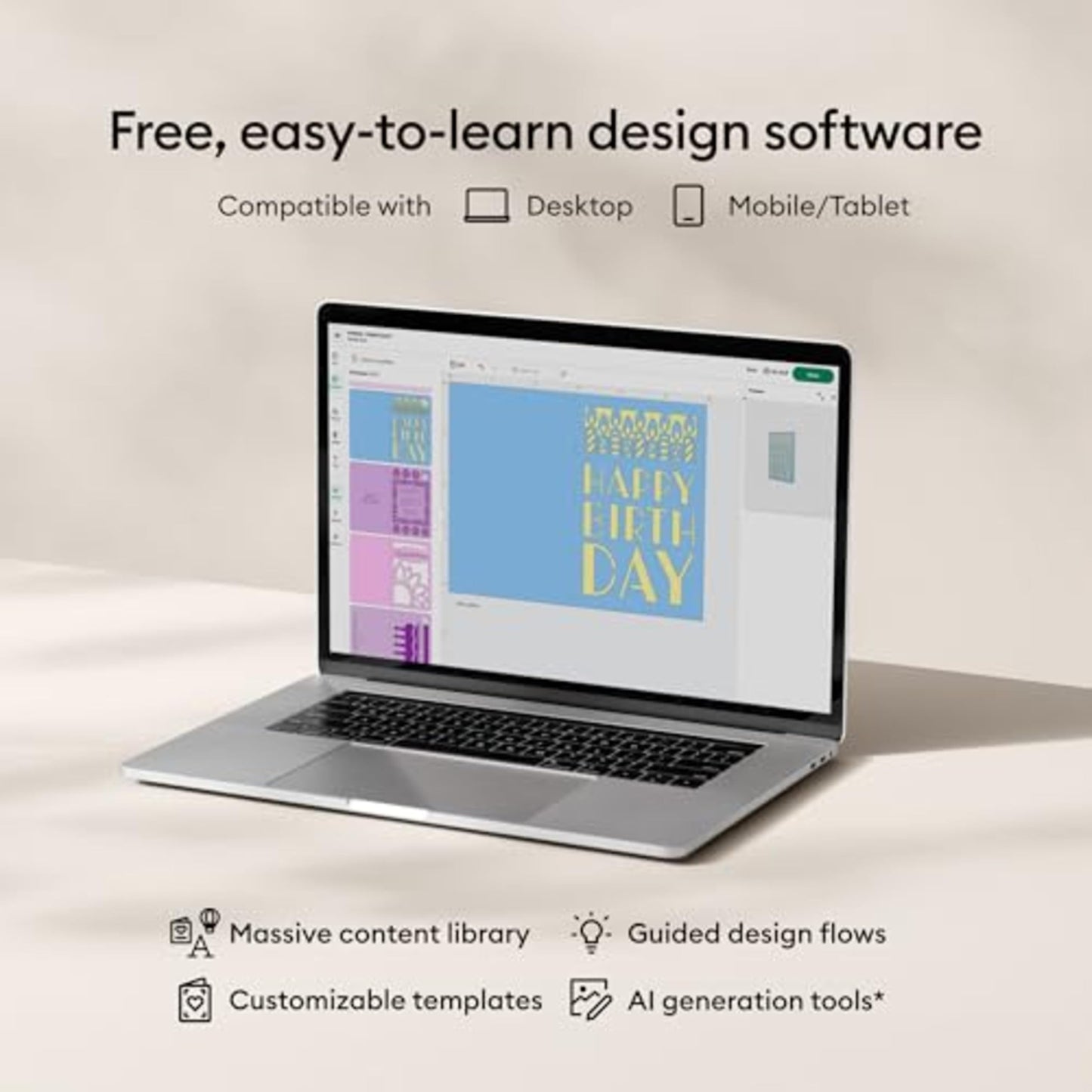 Cricut Joy 2 Essential Bundle + Digital Content, Blue Cricut