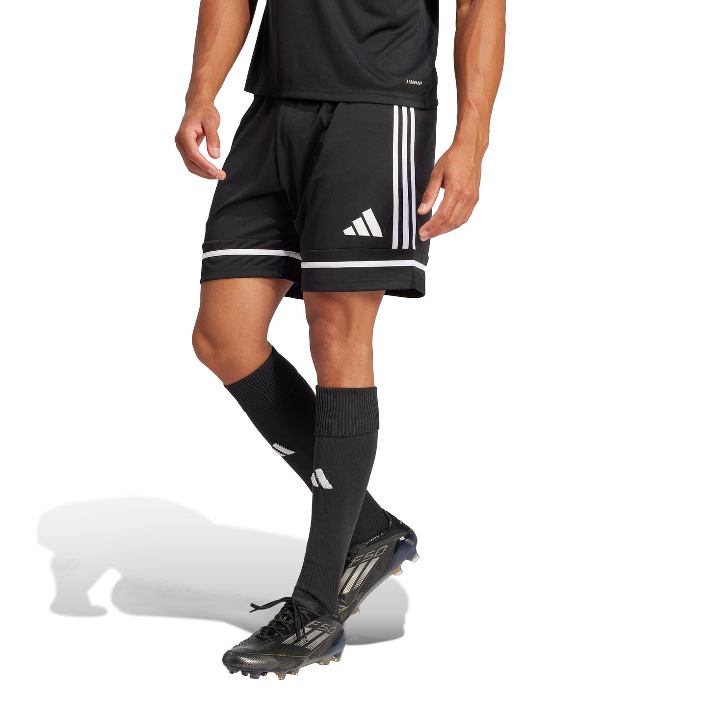 Adidas Men's Squadra 25 Shorts, Black/Black/White, Large adidas