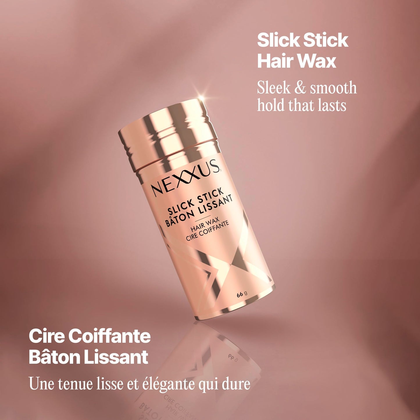 Nexxus Slick Stick Hair Wax 72H Humidity Shield 48H Frizz Control, 66g Nexxus