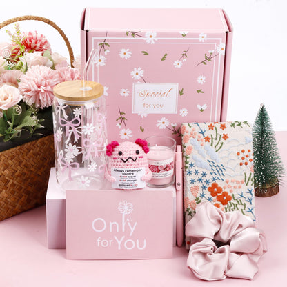 Gifts for Teen Girls, Teen Girl Gift Trendy Stuff, Teenage Girl Gift, Birthday Christmas Valentine's Day Cute Gifts Teen Girls Daughter, Sister, Best Friend Gift Basket for Women (Pink) 🍁 All In One Marketplace Canada