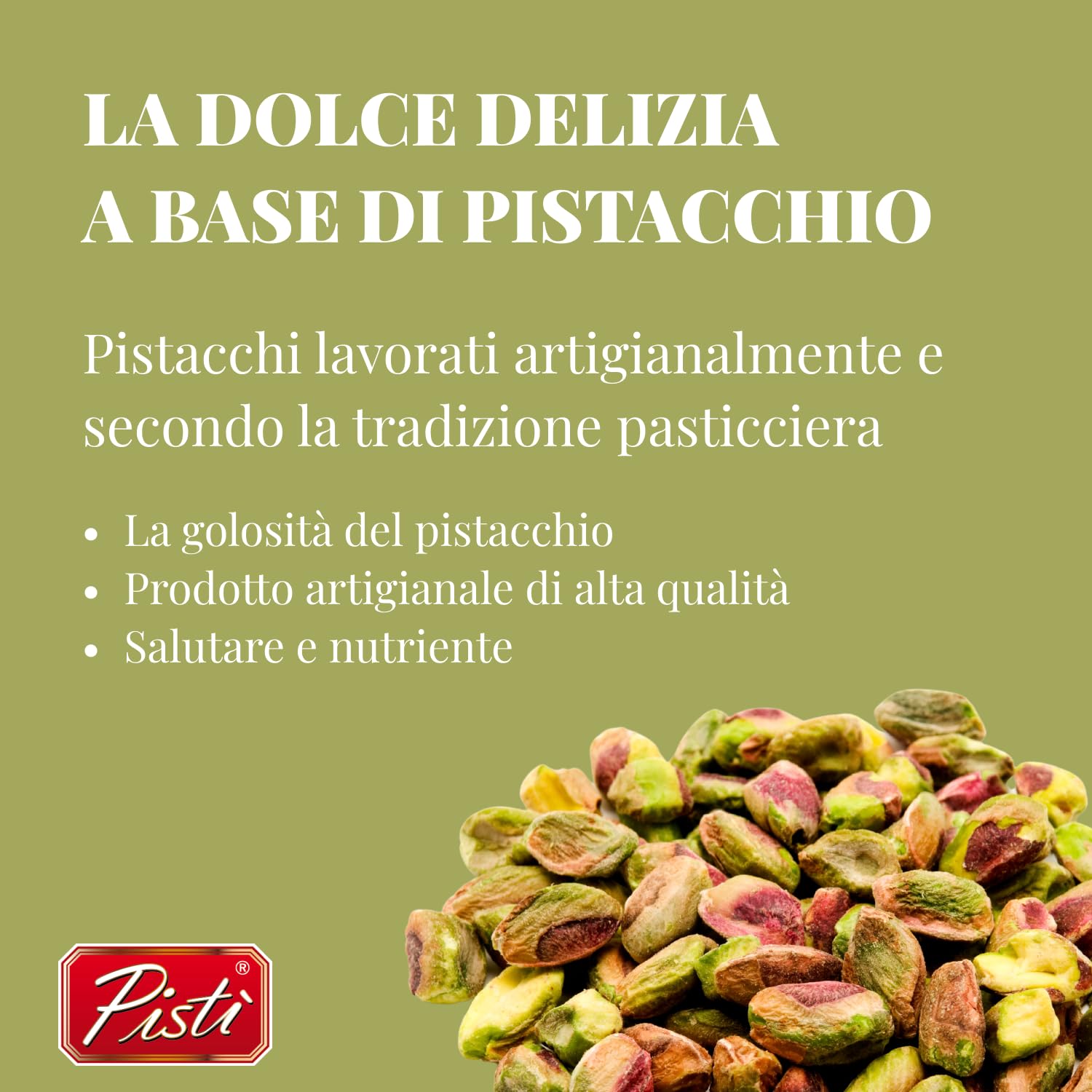 Pistì Pistachio Spread - 600g Jar
