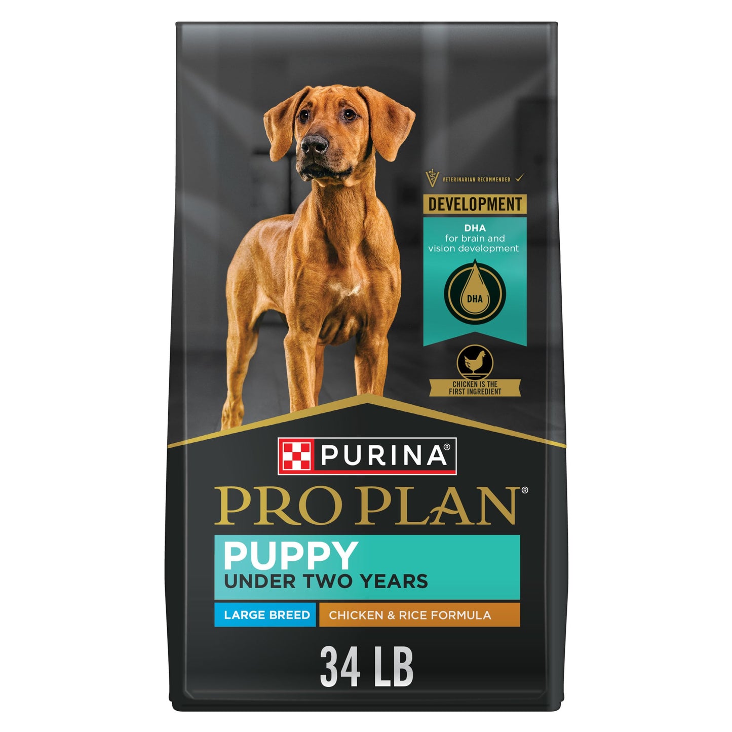 Purina Pro Plan Large Breed Dry Puppy Food, Development Chicken & Rice - 15.4 kg Bag (1 Pack) - Available at All In One Marketplace Canada
