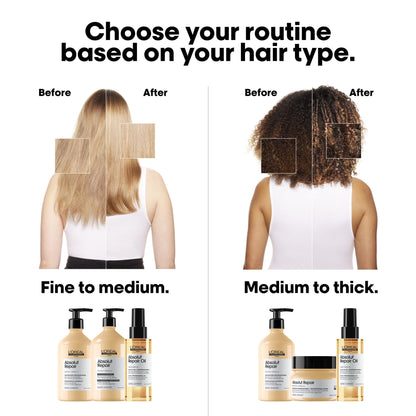 L'Oréal Professionnel Absolut Repair Shampoo Refill, Damaged Hair, 500 mL L'Oréal Professionnel Paris