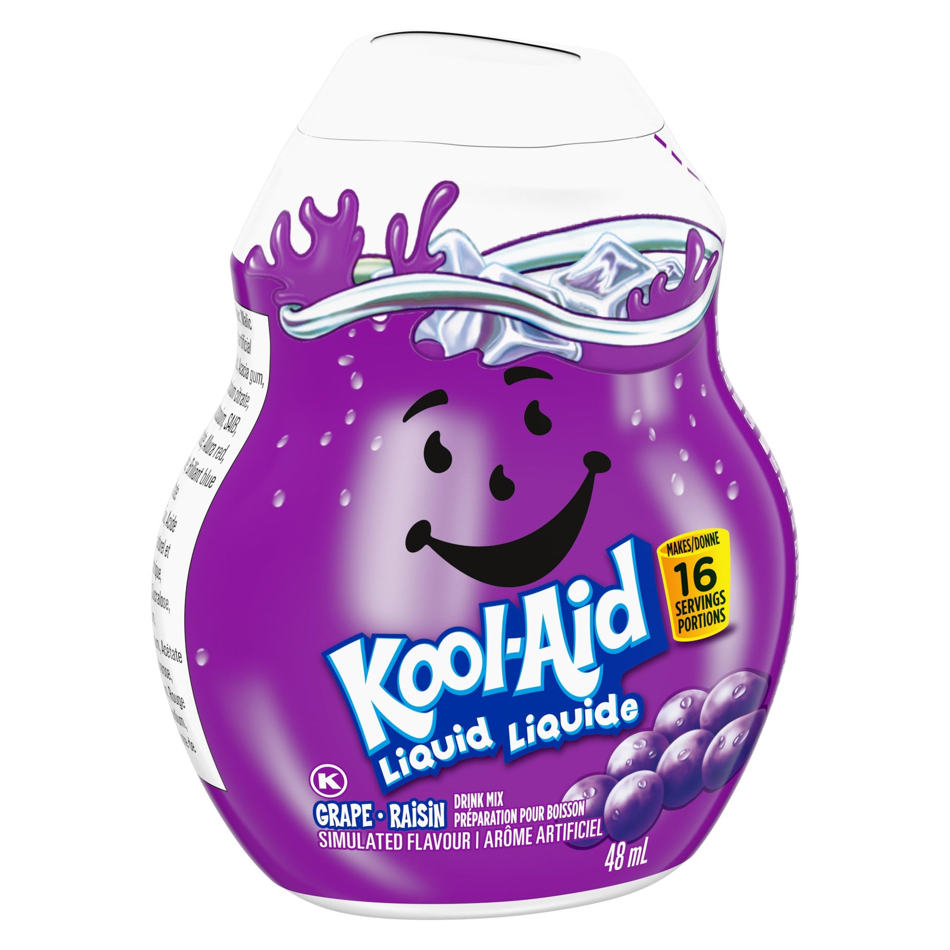 Kool-Aid Grape Liquid Drink Mix, 48 mL Bottle (Pack of 12)