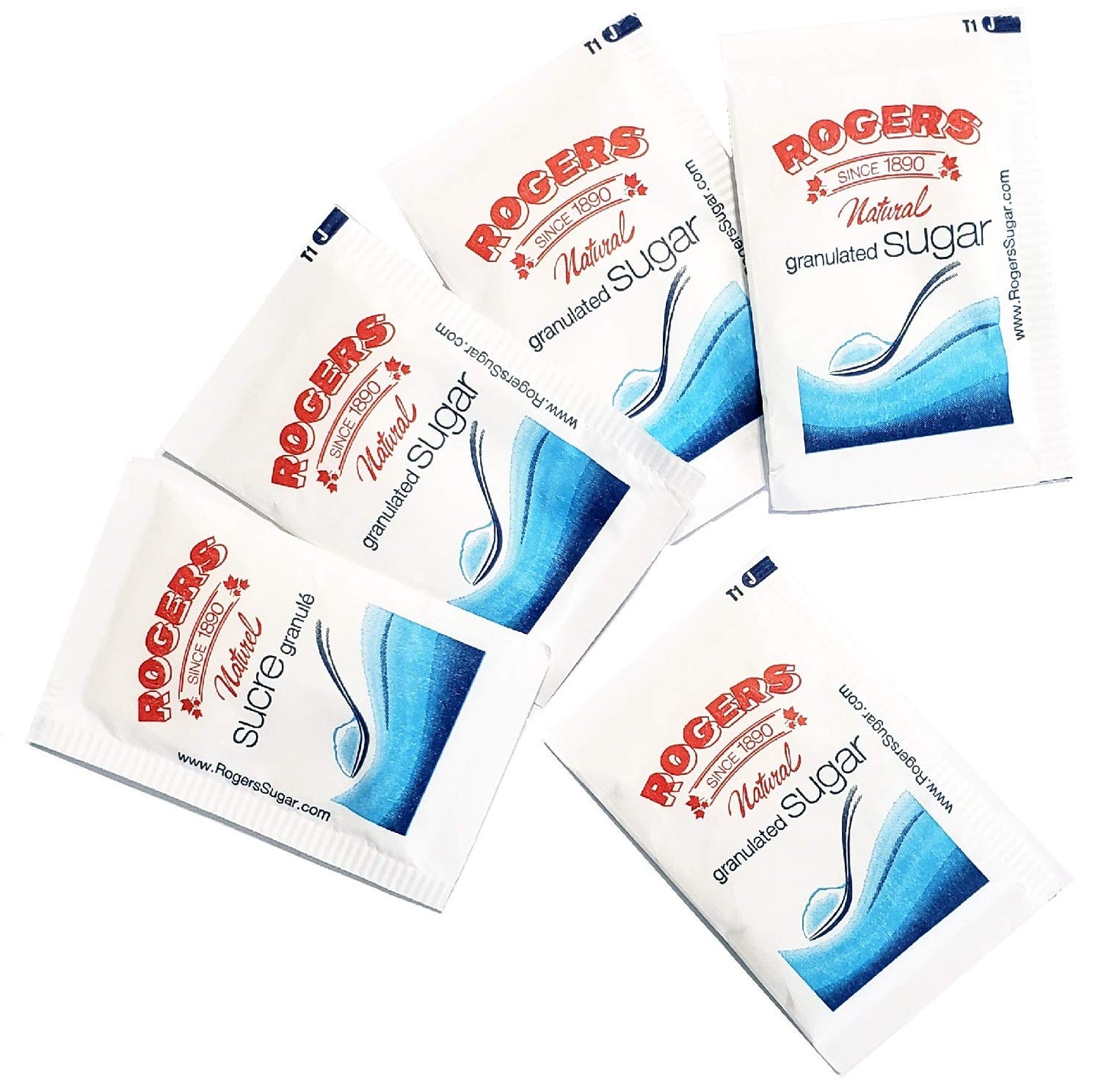 Rogers Granulated White Sugar Packets - 200 Count Box