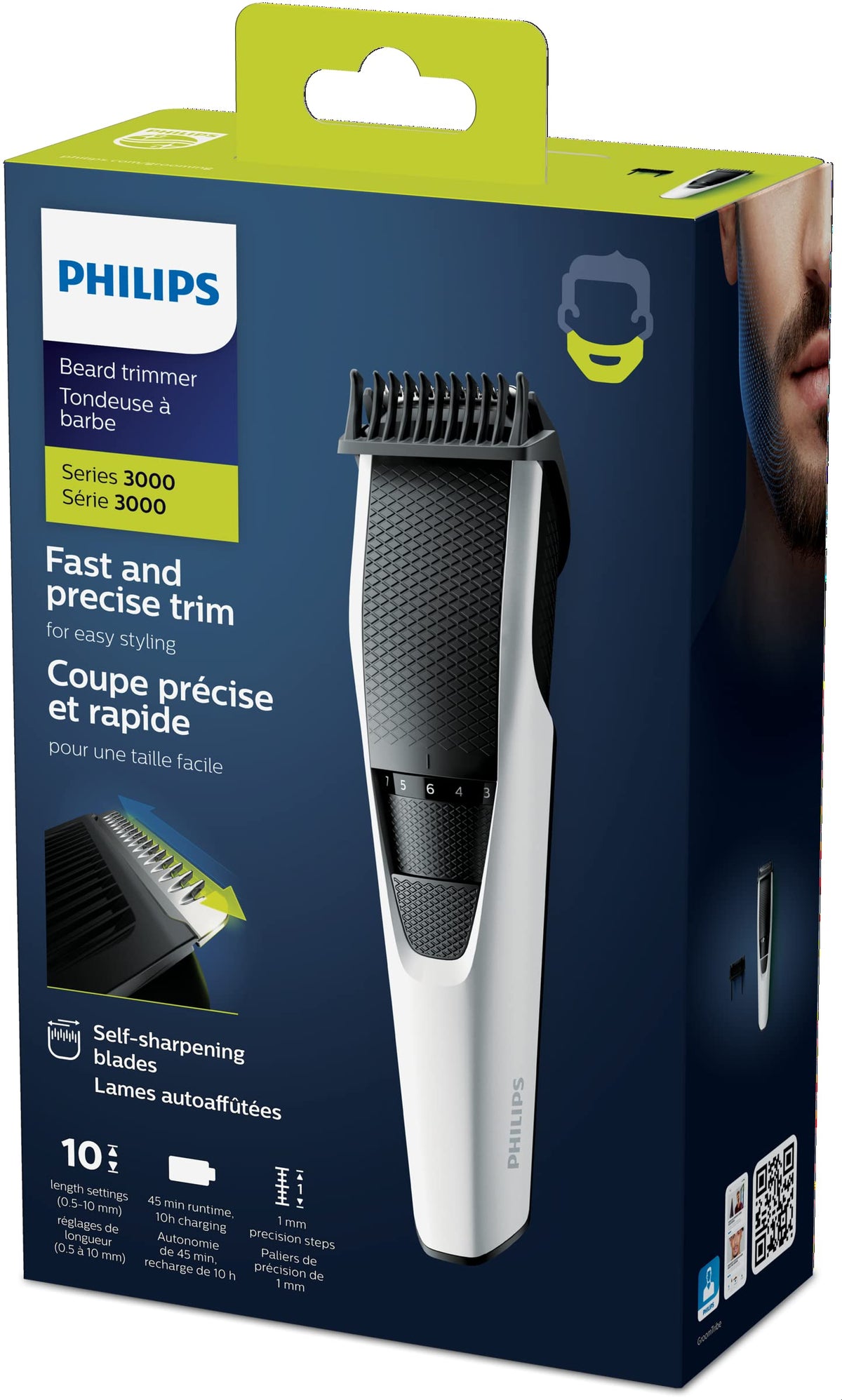 Philips Beard Trimmer Series 3000, BT3206/16