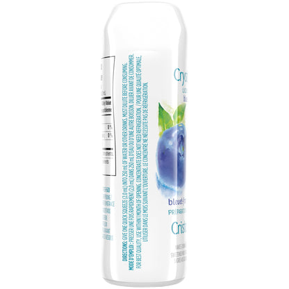 Crystal Light Blueberry Razz Liquid Drink Mix - 48 mL Bottle, 12 Pack Case