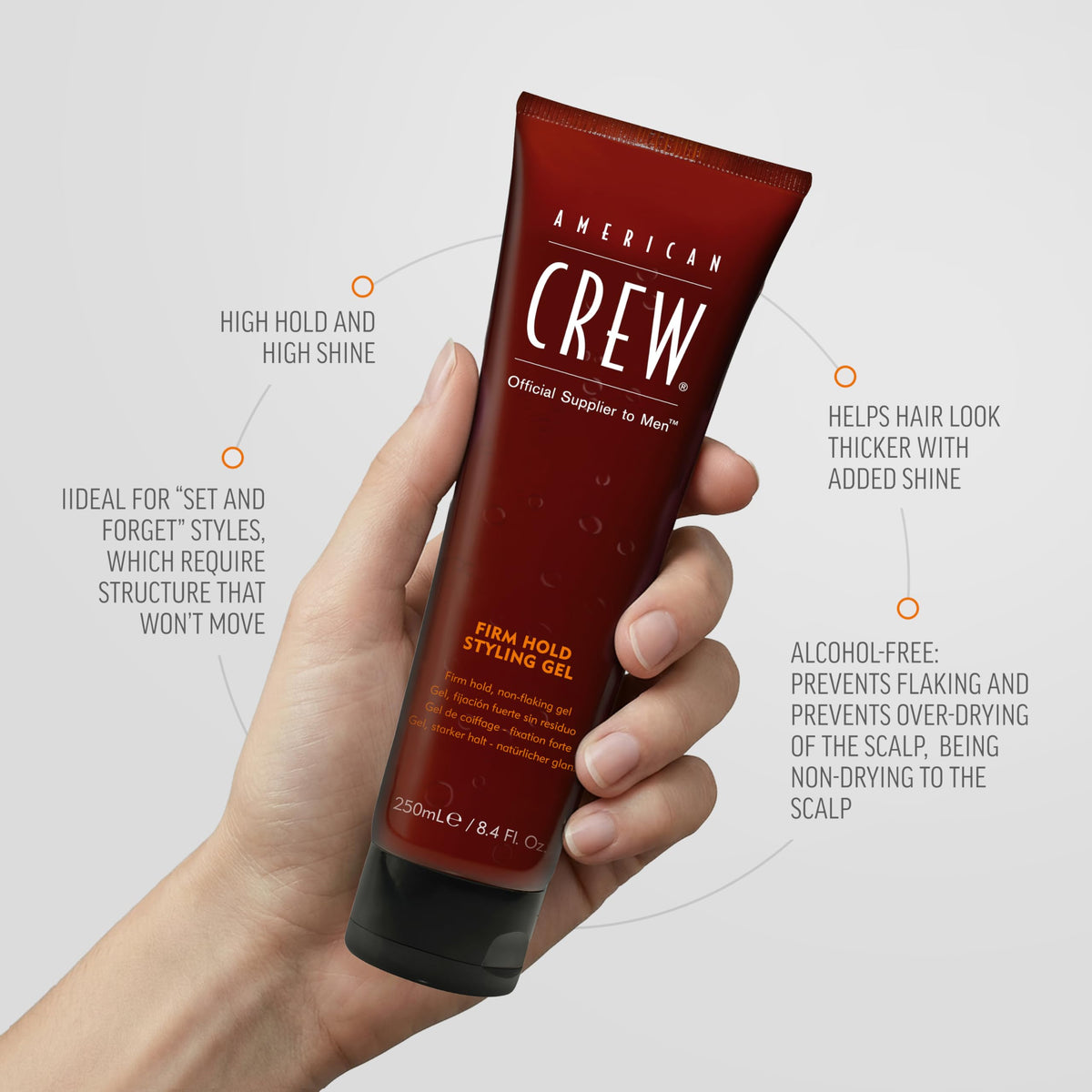 American Crew Firm Hold Styling Gel 13.1oz/390ml