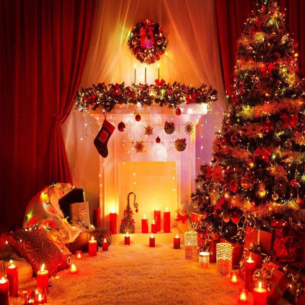 33ft 100 LED Plug in Black Wire Glow Warm White Christmas String Lights 🍁 All In One Marketplace Canada
