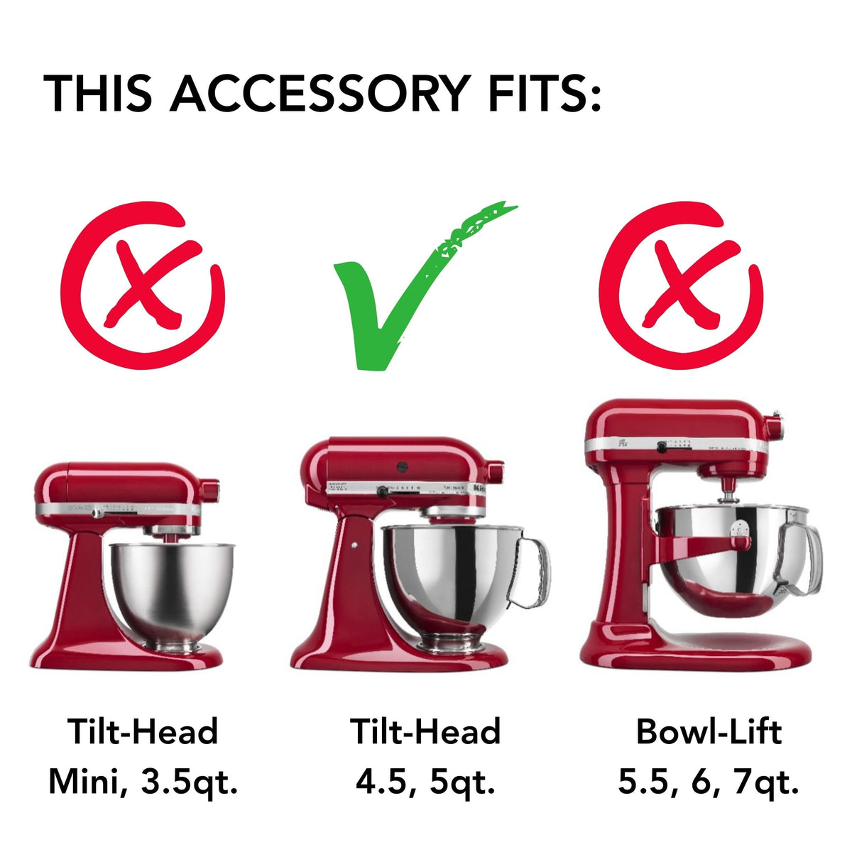 KitchenAid Tilt-Head Flex Edge Beater, KFE5T