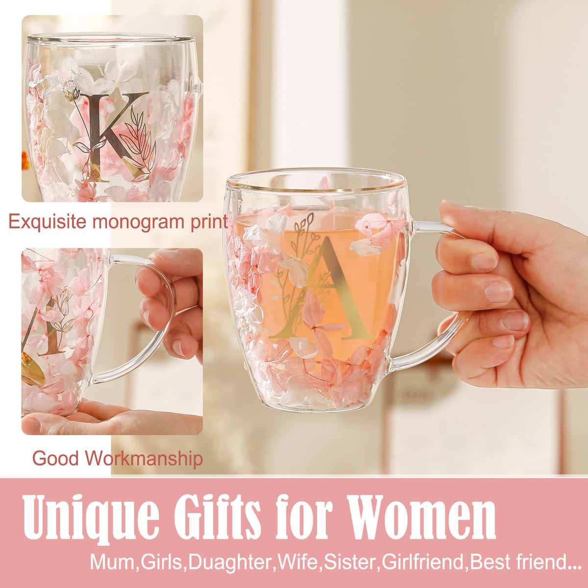 Gifts for Women Coffee Mug Tea Cup Customized Birthday Teacher Gifts (A) 🍁 All In One Marketplace Canada