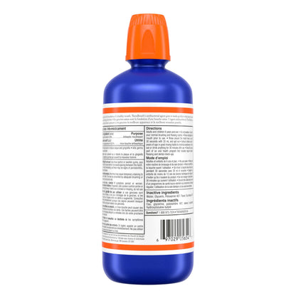 TheraBreath Healthy Gums Oral Rinse, Helps Fight Gingivitis. Alcohol-Free & Dye-Free Mouthwash, Certified Vegan, Halal, Kosher & Gluten-Free, Clean Mint, 1L (Pack of 1)