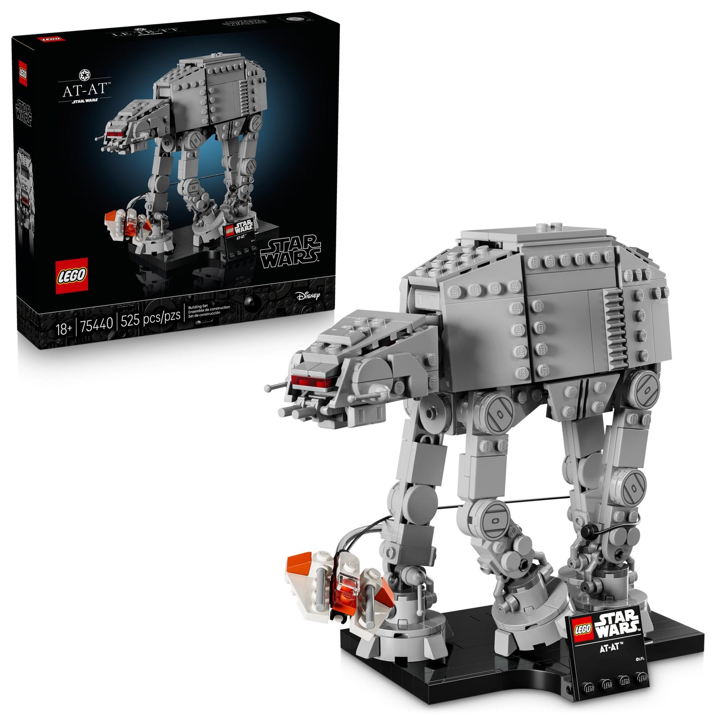 LEGO Star Wars AT-AT Walker Building Set for Adults, Ages 18+ - Collectible & Room Decor for Office, Bedroom, or Book Shelf - Activity for Men, Women, & Movie Fans - Gift Idea for Birthdays - 75440 🍁 All In One Marketplace Canada
