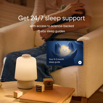 Hatch Baby Sound Machine, Night Light | Hatch Baby Model | Sleep Support | Registry Essential, Routine Builder, Time-to-Rise Alarm Clock, White Noise, Nursery Stories, Toddler Kids (Wi-Fi), Putty