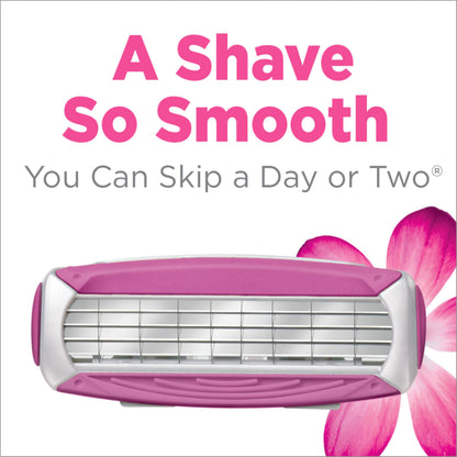 Quattro for Women Razor + 12 Refills
