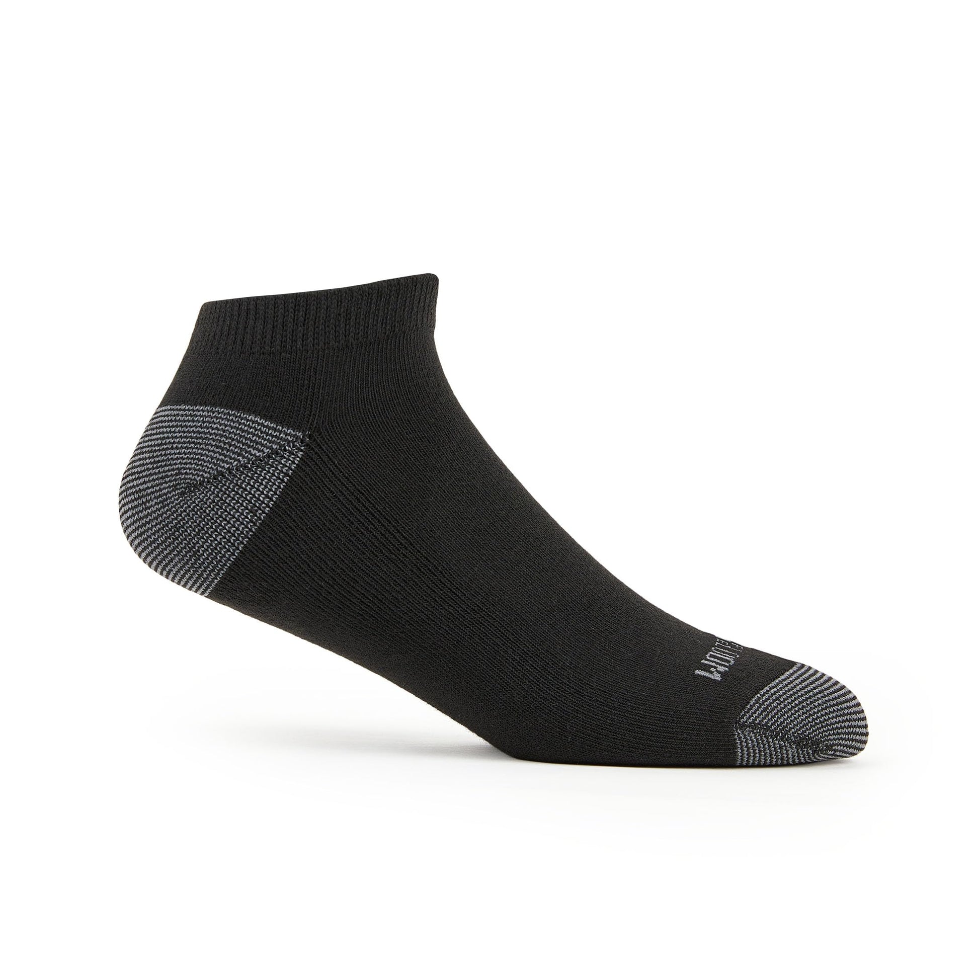 Fruit of the Loom Men's Dual Defense Low Cut Cushioned Moisture Wicking Socks (12 Pack), Black, Medium (6-12) Fruit of the Loom