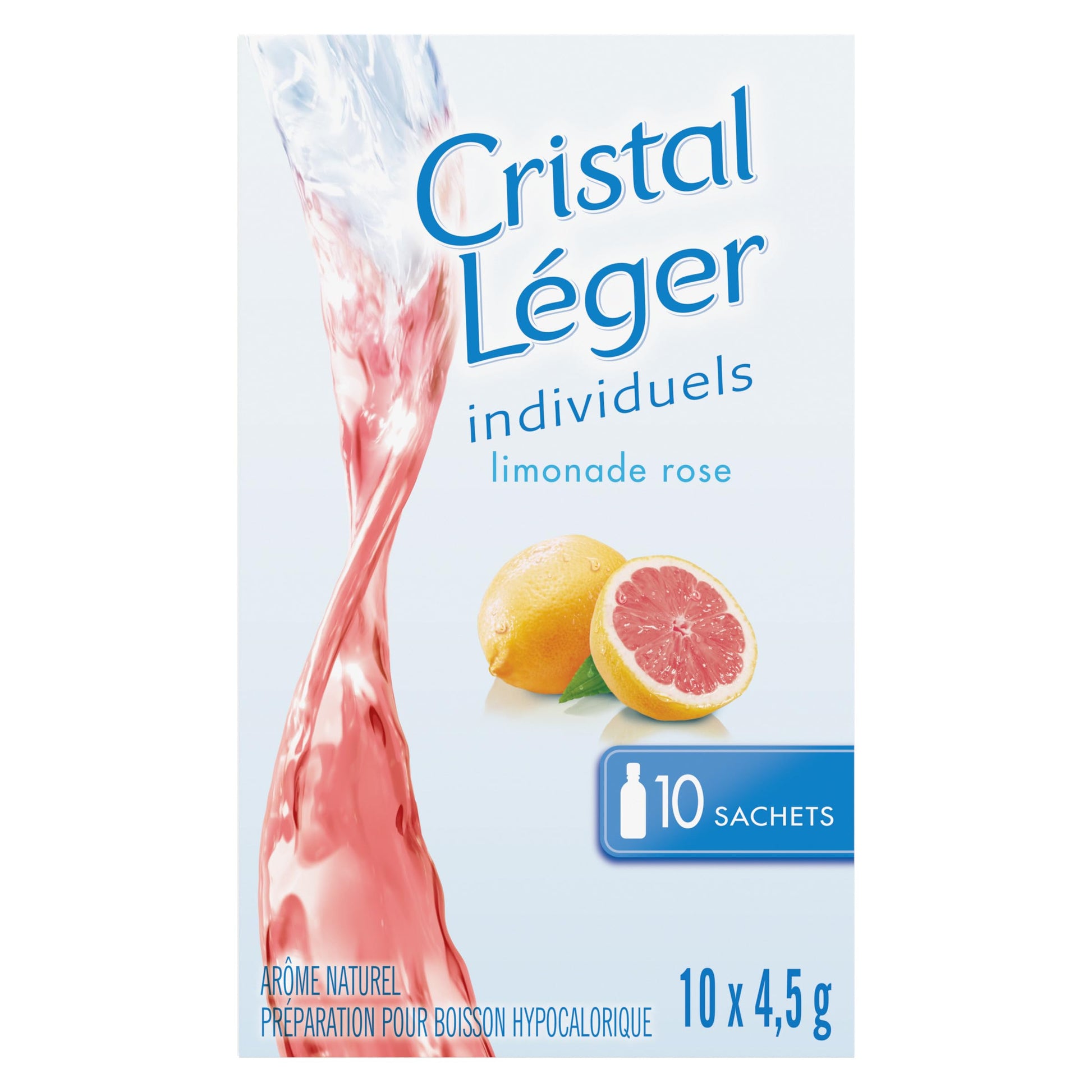 Crystal Light Singles Pink Lemonade Drink Mix Packets