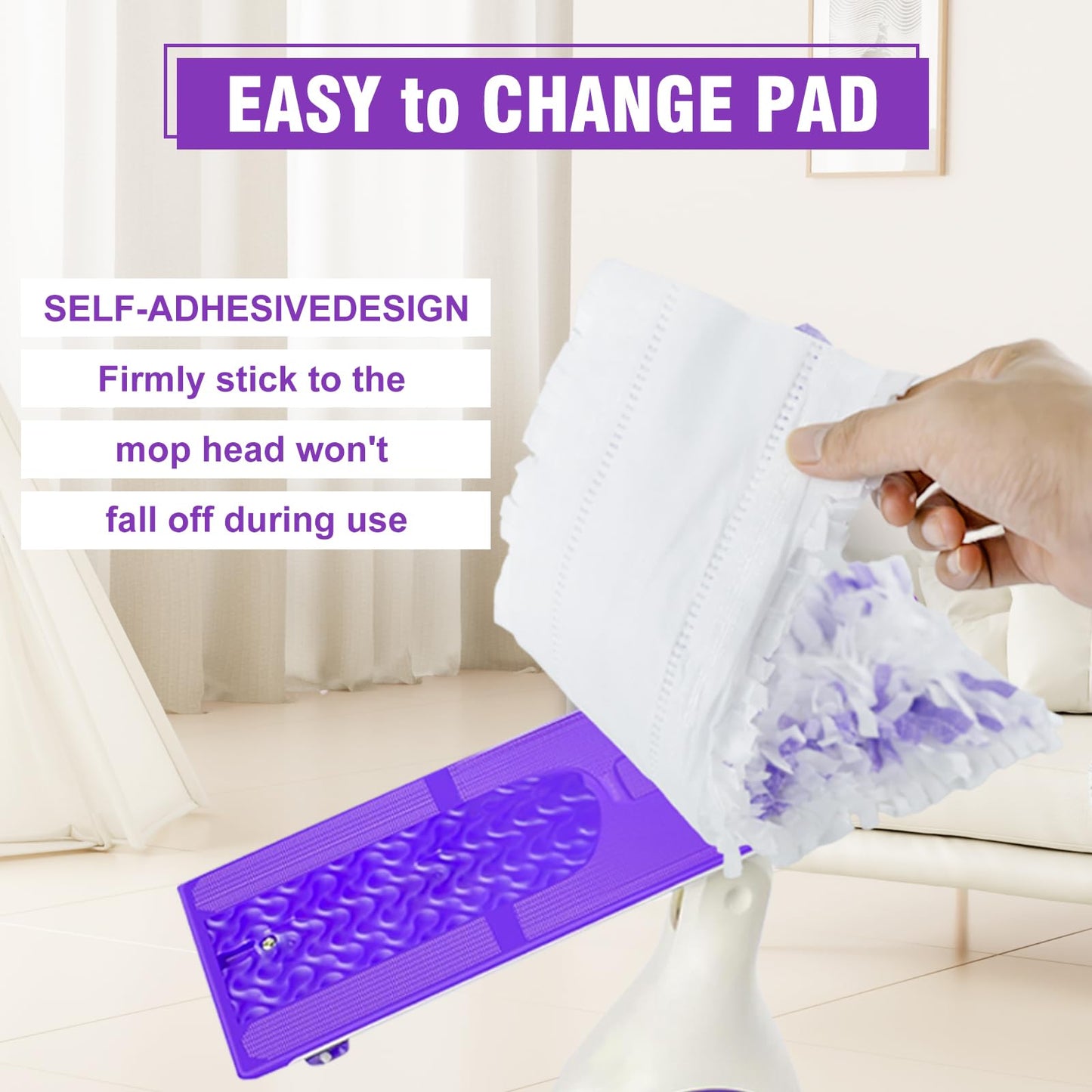 15 Pack Disposable Power Mop Refills Pads for Swiffer Power Mop,Spray Wet Pads Refill for Swiffer,Disposable Swifter Mopping Pads Refills for Multi-Surface Floor Cleaning - Available at All In One Marketplace Canada