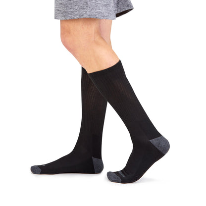 Fruit of the Loom Men's Dual Defense Crew Socks (12 Pack), Black, Medium (6 - 12) - Available at All In One Marketplace Canada