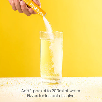 HydraLyte Electrolyte Powder, Manufactured in Canada - Tropical Flavour - Low Sugar Hydration Packets for All Ages - Made with All Natural Ingredients, 12 Servings 🍁 All In One Marketplace Canada