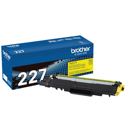Brother Original TN227Y High-Yield Yellow Toner Cartridge, Higher Yield for Value, Toner Replacement cartridges, Toner for Brother Laser Printers HL-L3210CW, MFC-L3710CW, MFC-L3750CDW, and More 🍁 All In One Marketplace Canada