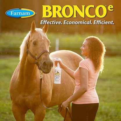Bronco Water-Base Equine Fly Spray - 946 ml