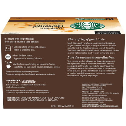 Starbucks Caramel K-Cups Single Serve Coffee Pods - 60 Count for Keurig Brewers
