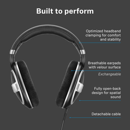 Sennheiser HD 599SE Open-Back Wired Audiophile Headphones, Black 🍁 All In One Marketplace Canada