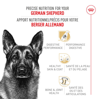 Royal Canin German Shepherd Adult Dry Dog Food, 30 lb bag