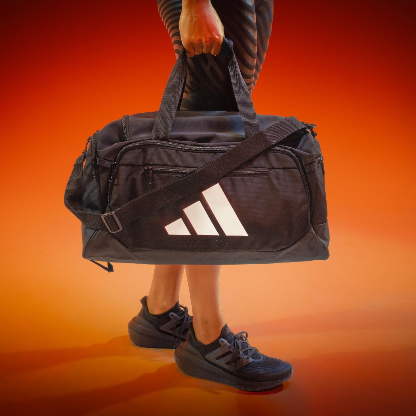Adidas Unisex-Adult Defender 5 Small Duffel Bag, Crystal Linen/Trace Khaki, One Size Fits All 🍁 All In One Marketplace Canada