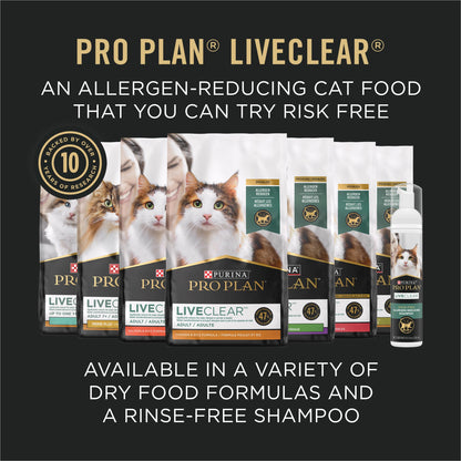 Purina Pro Plan LiveClear Allergen Reducing Dry Cat Food, Salmon & Rice 3.18kg 🍁 All In One Marketplace Canada