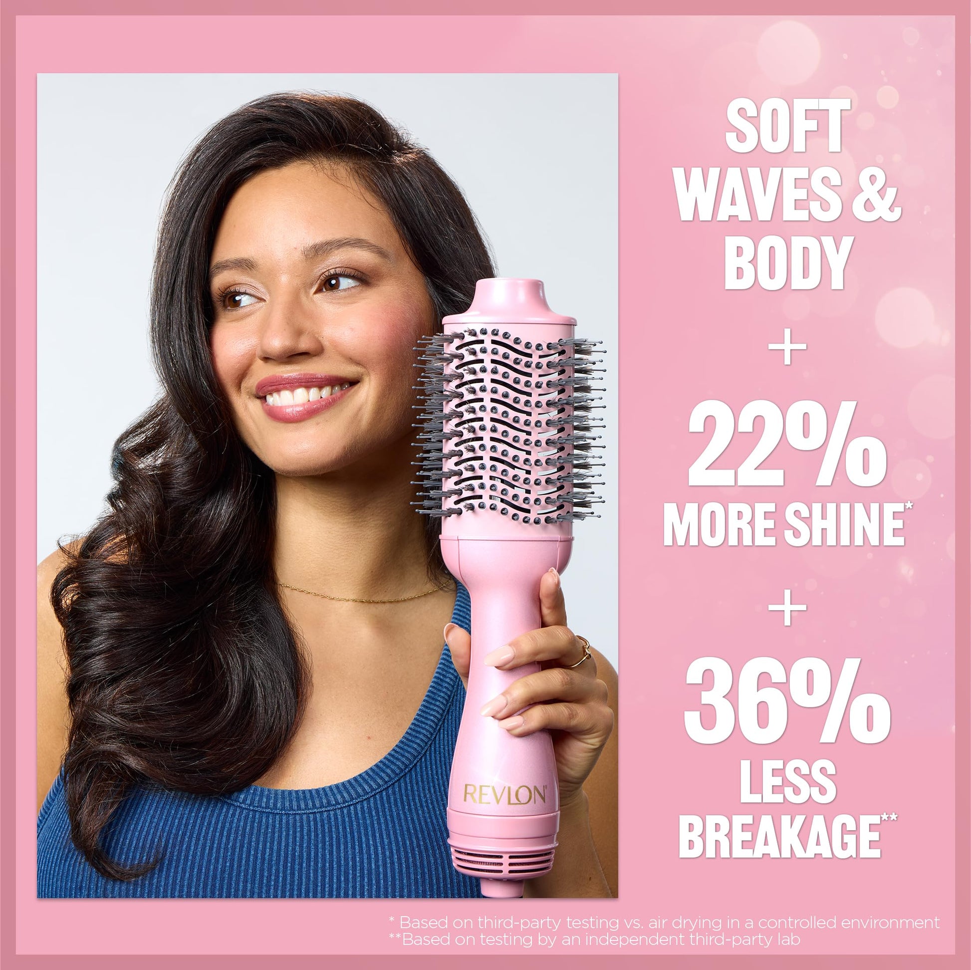 Revlon RVDR5222FAN Limited Edition 10th Anniversary One-Step™ Volumizer in Pink Pearlescent
